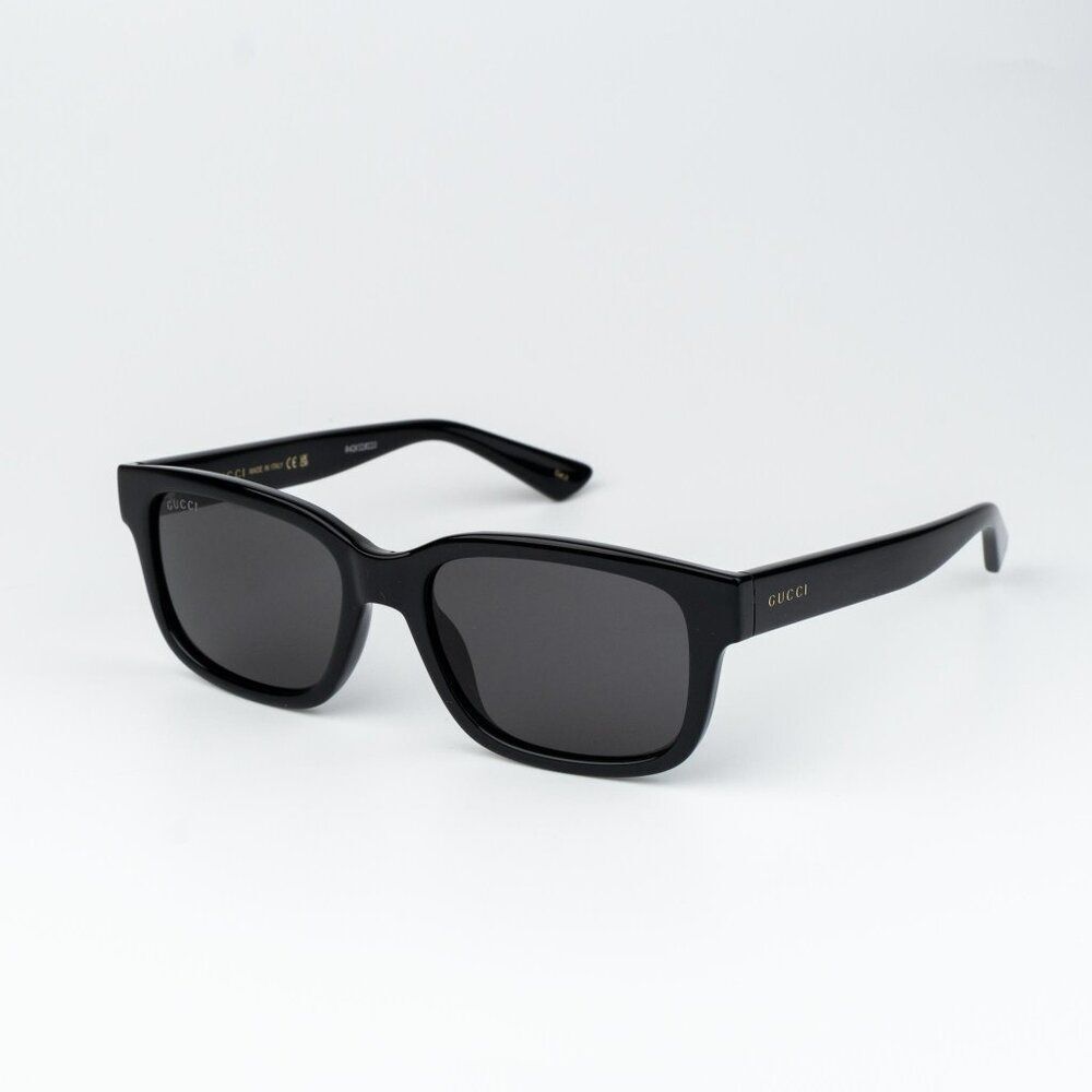 Gucci Men Sunglasses Black Square Gg1583s 001 New Authentic